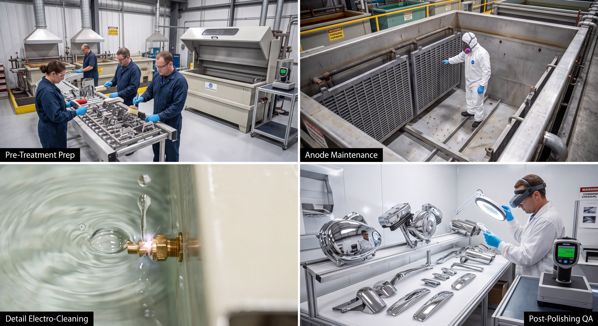 Chrome plating and surface finishing facility